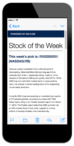 INO.com's Stock of the Week