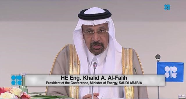 Saudi Arabia's Minister of Energy, Industry and Mineral Resources, Khalid A. Al-Falih